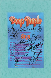 Lot #595 Deep Purple - Image 1