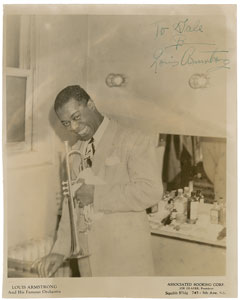 Lot #566 Louis Armstrong - Image 1