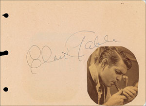 Lot #731 Clark Gable and Carole Lombard - Image 2