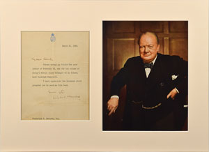 Lot #192 Winston Churchill - Image 1