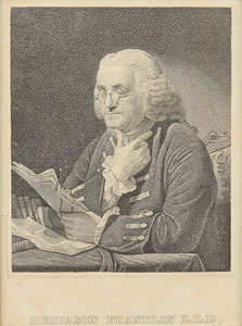 Lot #241 Joseph Cosey: Benjamin Franklin - Image 3