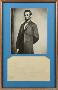 Lot #242 Joseph Cosey: Abraham Lincoln - Image 1