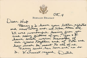 Lot #83 Ronald Reagan - Image 1
