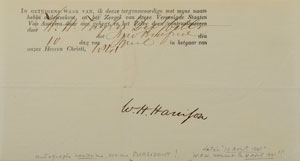 Lot #20 William Henry Harrison - Image 1
