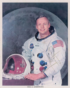 Lot #355 Neil Armstrong - Image 1