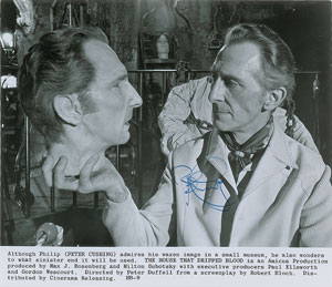 Lot #717 Peter Cushing - Image 1