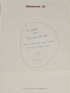 Lot #803 Muhammad Ali - Image 1