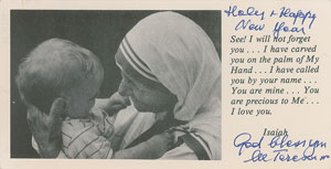 Lot #284 Mother Teresa - Image 1