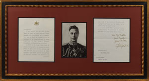 Lot #277 King George VI - Image 1