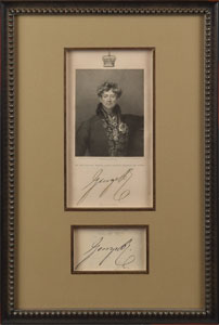 Lot #275 King George IV - Image 1