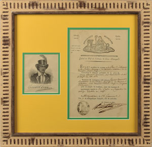 Lot #197 Toussaint Louverture - Image 1