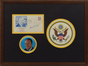 Lot #104 Gerald Ford and Jimmy Carter - Image 1