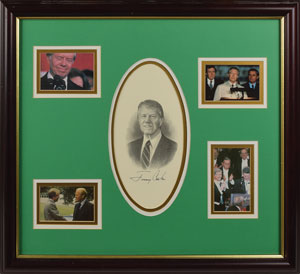 Lot #104 Gerald Ford and Jimmy Carter - Image 2