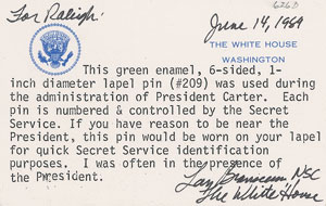 Lot #90 Jimmy Carter - Image 2