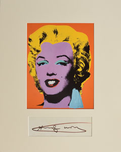 Lot #417 Andy Warhol