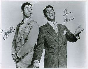 Lot #764 Dean Martin and Jerry Lewis