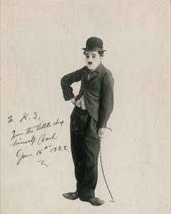 Lot #684 Charlie Chaplin