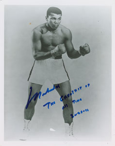 Lot #805 Muhammad Ali
