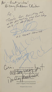 Lot #97 Hillary Clinton and Rudy Giuliani - Image 1