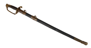 Lot #238 Confederate Foot Officer’s Sword by Boyle