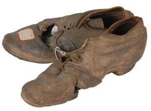 Lot #237  Confederate Brogan Shoes - Image 1