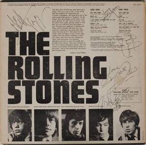 Lot #447  Rolling Stones Signed Album