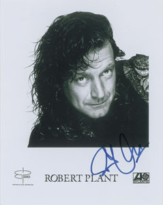 Lot #541 Led Zeppelin: Robert Plant