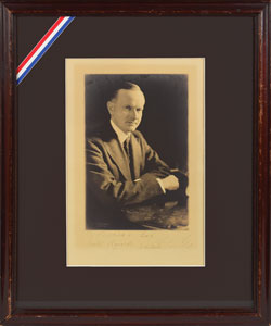 Lot #56 Calvin Coolidge