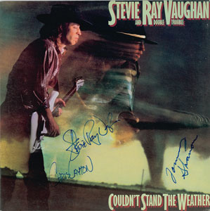 Lot #591 Stevie Ray Vaughan and Double Trouble