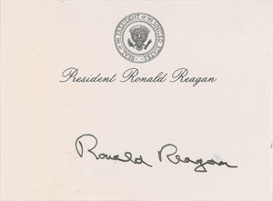 Lot #91 Ronald Reagan