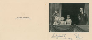 Lot #144 Queen Elizabeth II and Prince Philip - Image 1