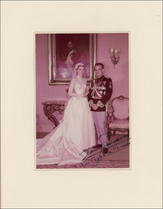 Lot #204 Princess Grace and Prince Rainier - Image 1