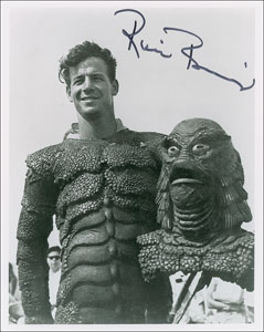 Lot #632  Creature From the Black Lagoon Group of (5) Signed Items - Image 5