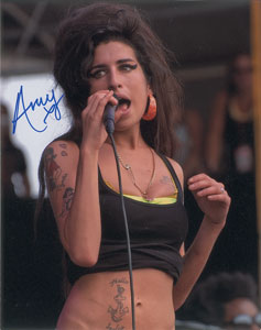 Lot #599 Amy Winehouse