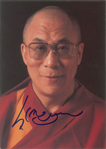 Lot #171  Dalai Lama - Image 1