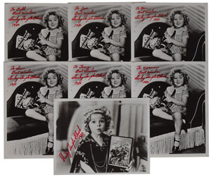 Lot #676 Shirley Temple