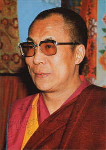 Lot #172  Dalai Lama