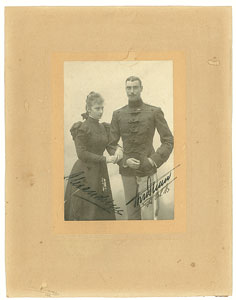 Lot #188 King Christian X and Queen Alexandrine - Image 1