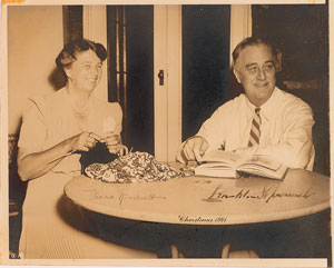 Lot #39 Franklin and Eleanor Roosevelt - Image 1