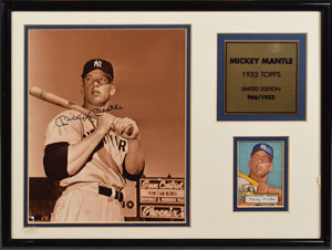 Lot #697 Mickey Mantle