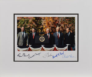 Lot #49  Five Presidents - Image 1