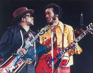 Lot #497 Bo Diddley and Chuck Berry - Image 1