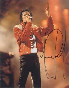 Lot #520 Michael Jackson