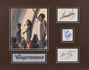 Lot #585 The Supremes - Image 1