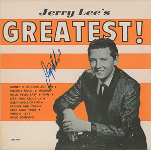 Lot #543 Jerry Lee Lewis - Image 1