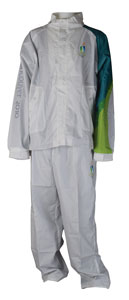 Lot #729 Vancouver 2010 Winter Olympics Torch and Relay Uniform - Image 5
