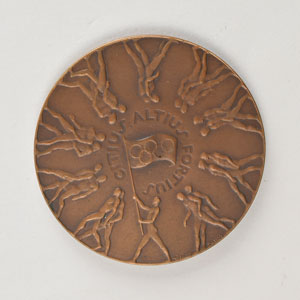 Lot #713 Melbourne 1956 Summer Olympics Participation Medal - Image 2