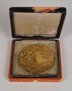 Lot #709 Berlin 1936 Summer Olympics Gold Winner's Medal - Image 6