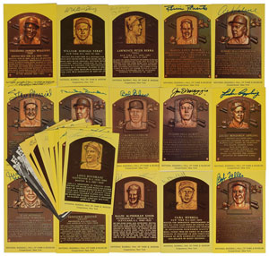 Lot #691 Baseball Hall of Famers
