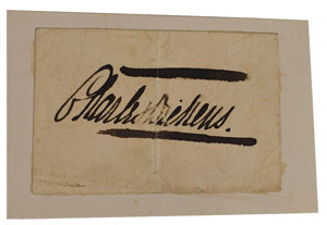 Lot #369 Charles Dickens - Image 1
